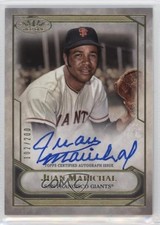 2021 Topps Tier One Talent 102/200 Juan Marichal #T1TA-JM Auto HOF 0l2