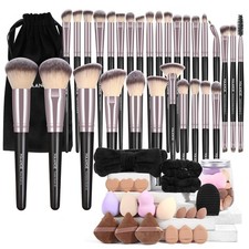 Makeup Brushes 51 Pcs Makeup Kit, Multi-functional Makeup Tool Set with Makeu...