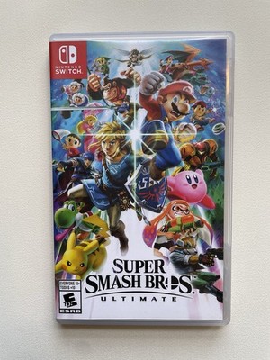Super Smash Bros Ultimate Nintendo Switch Game Pre-Owned (Tested/Working)