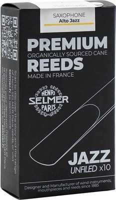 Selmer Paris Jazz Alto Saxophone Premium Reeds - 2.75 (10-pack)