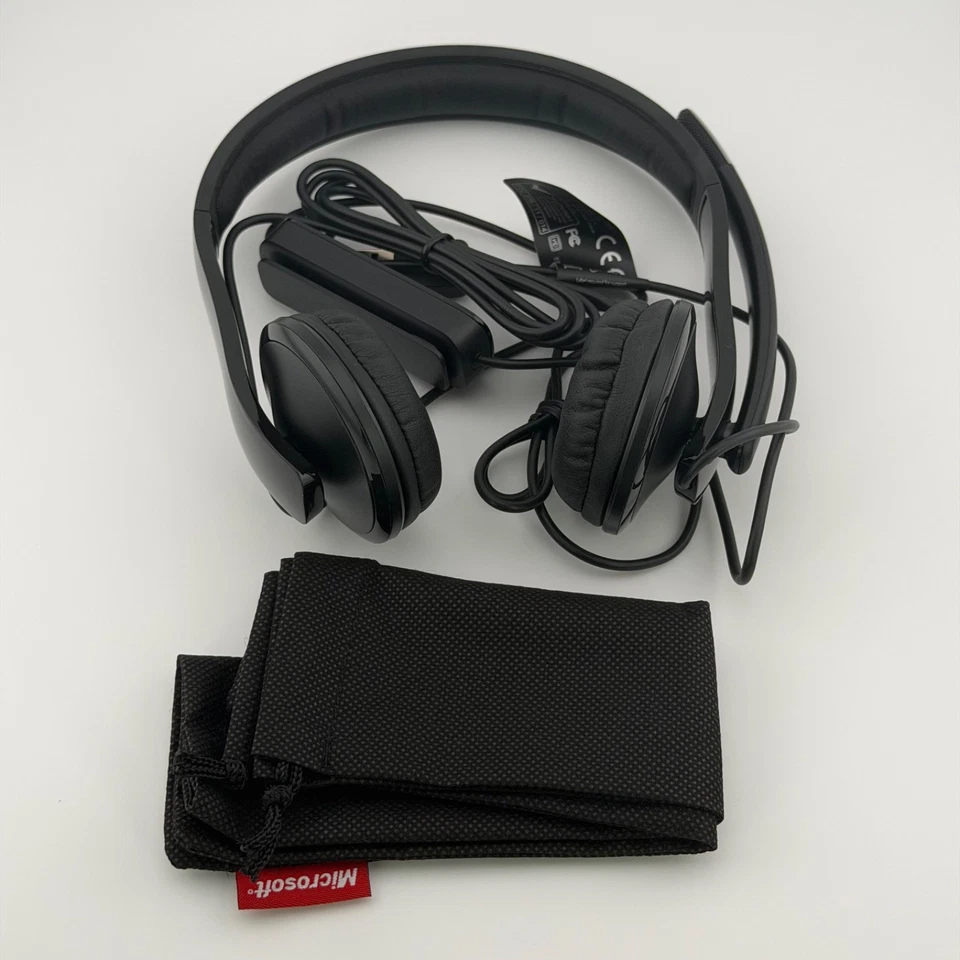 Microsoft LifeChat LX-6000 Business Win USB Port Headset Noise Cancel Mic - Image 4 of 4