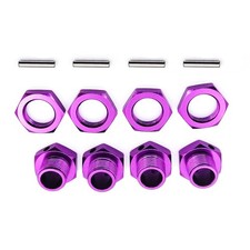 17mm Alloy Wheel Hubs Nut Pin 81011 For HSP 94762 94081 HOBAO Team C 1/8 RC Car/