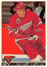 1993-94 Topps Premier Sheldon Kennedy Detroit Red Wings #221