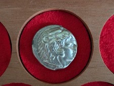 Alexander The Great Tetradrachm XF Ancient Coin Silver Former NGC Greek