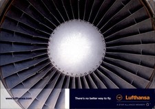 Airbus A300 600 Engine vintage postcard n890