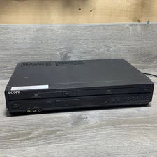 SONY SLV-D380P DVD VCR Combo Player & VHS Recorder Tested & Working No Remote