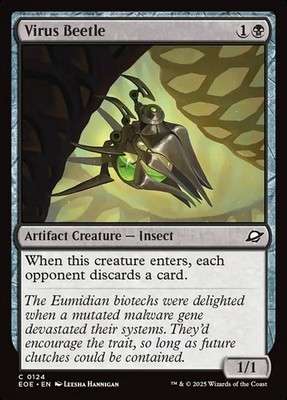 Virus Beetle (124) Edge of Eternities EOE MTG Magic