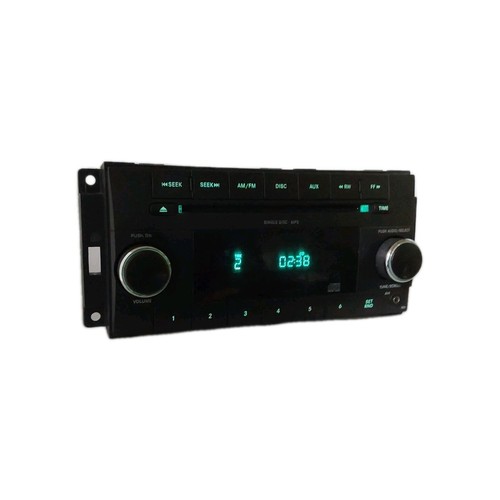 Chrysler Dodge Jeep OEM Factory Stereo AM FM Radio Single MP3 WMA CD PLAYER AUX - Picture 4 of 7
