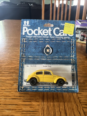 Vintage Tomy Pocket Cars 1977 Super Bug