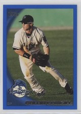2010 Topps Pro Debut Blue 295/369 Collin Cowgill #255 a2v