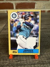 2022 Topps Series 2 1987 Relic Card Jarred Kelenic #87BR-JK Jersey  Patch