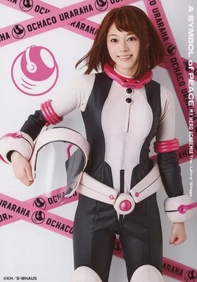 My Hero Academia Raw photo (female) / Actress Yume Takeuchi (Ochako Uraraka) /