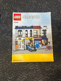 LEGO CREATOR: Bike Shop & Cafe (31026), 100% complete, with instructions