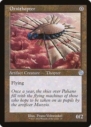 Ornithopter #37 Foil - The Brothers' War: Retro Frame Artifacts