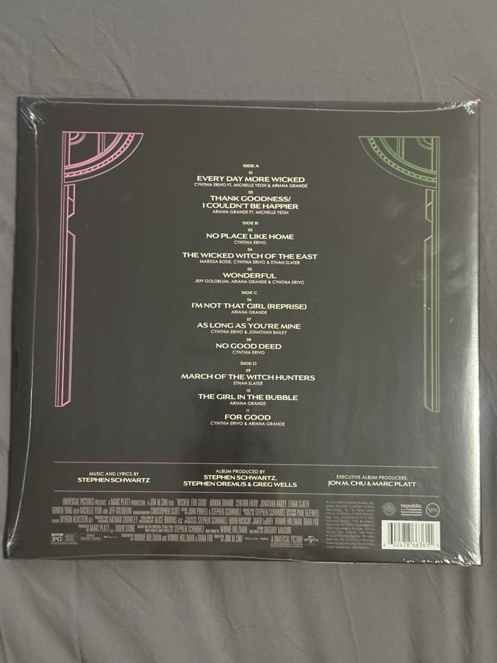 Wicked: For Good The Soundtrack (RSD Black Friday 2025) 2LP NEW/SEALED Vinyl - Bild 2 von 2