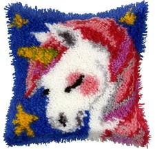 Orchidea Latch-hook kit on canvas Unicorn 4080