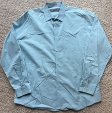 Men  s Calvin Klein Blue Button Down Shirt Size L