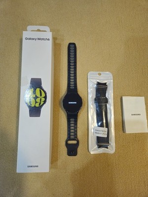 Samsung Galaxy Watch 6 Graphite 44mm mit Ovp, Ladekabel, Nylonband top Zustand