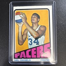 1972-73 TOPPS BASKETBALL MEL DANIELS #200 PACERS EX