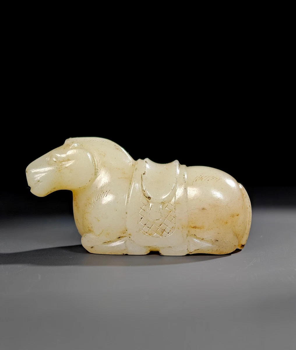 马白玉中国风雕像、雕像| eBay