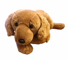 VTG Toys R Us Exclusive Animal Alley Plush Golden Retriever 24" 2000 Weighted