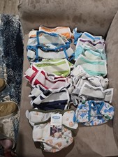 20 Thirsties Duo Wrap Adjustable Waterproof Diaper Covers Size 1 Hook/Snaps 