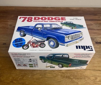 MPC 1/25 1978 Dodge D100 Custom Pick-Up Model New Sealed | eBay