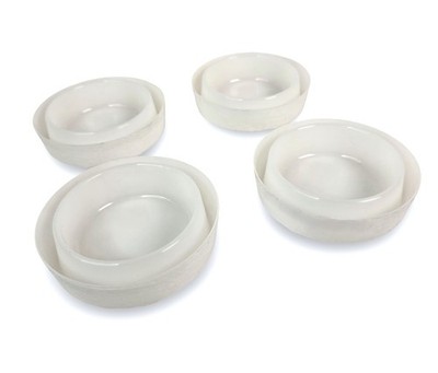 4 Pk ClimbUP Insect Bed Bug Interceptor Furniture Leg Trap Climb Up WHITE