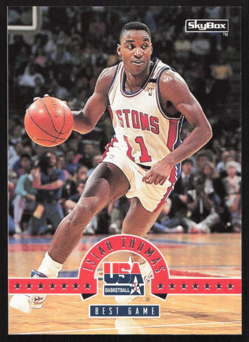 1994 Skybox USA Basketball - Isiah Thomas #45 Gold