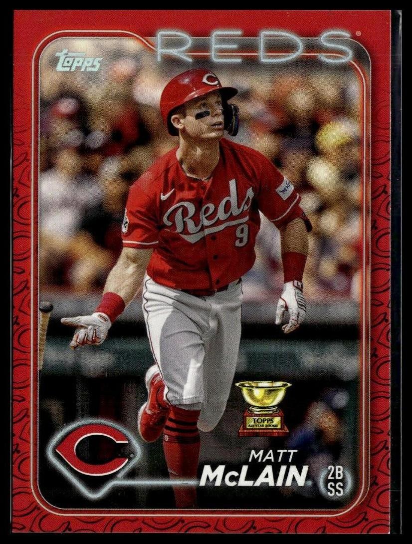 2024 Topps #327 Matt McLain Team Color Border Variation