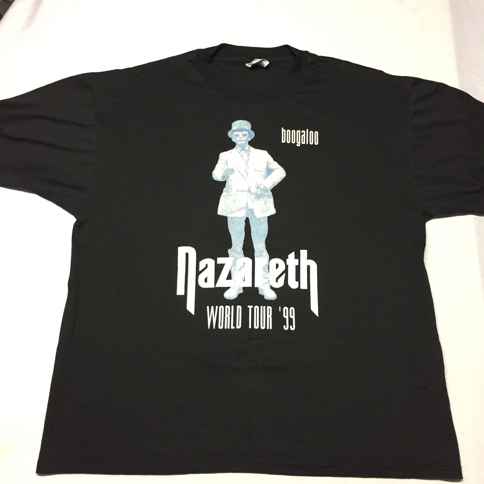 Nazareth Merch Vintage 1999 Nazareth Concert T-shirt 2-sided World Tour Boogaloo ...