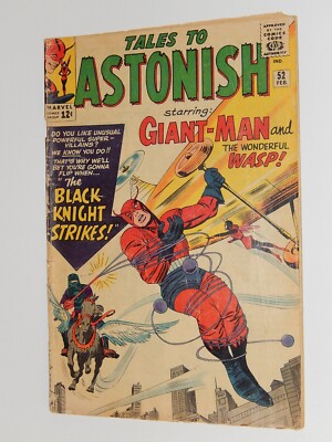 Tales To Astonish #52 February 1964 Marvel Comics ANT-MAN And The WASP