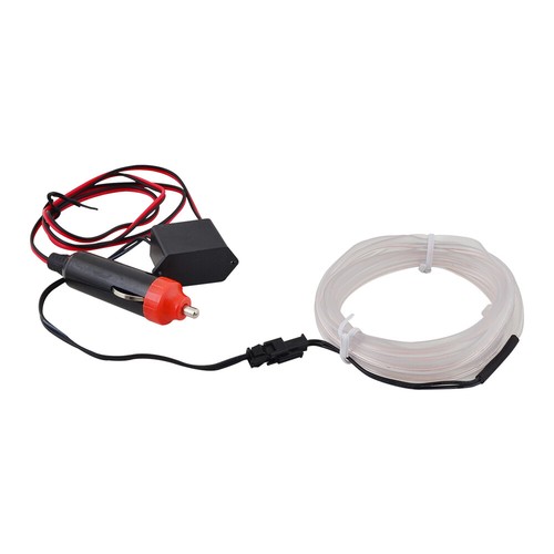 2M Line Universal Car Interior LED Decor Wire Atmosphere Cold Light Lamp Strip - Bild 4 von 7