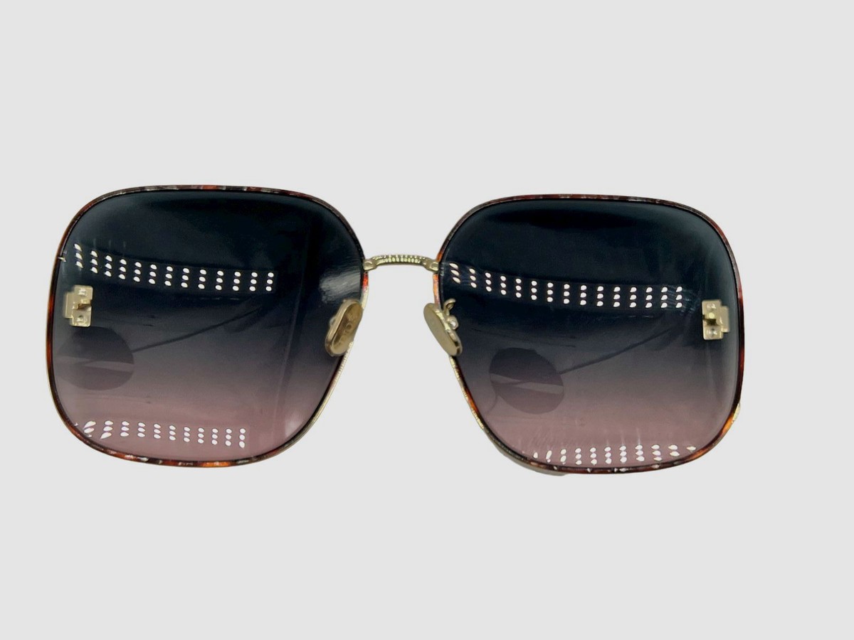 Authentic Christian Dior Brown Gradient Square Sunglasses with COA DioRibbon S1I Brown Gradient Square Sunglasses | DIOR main image 2