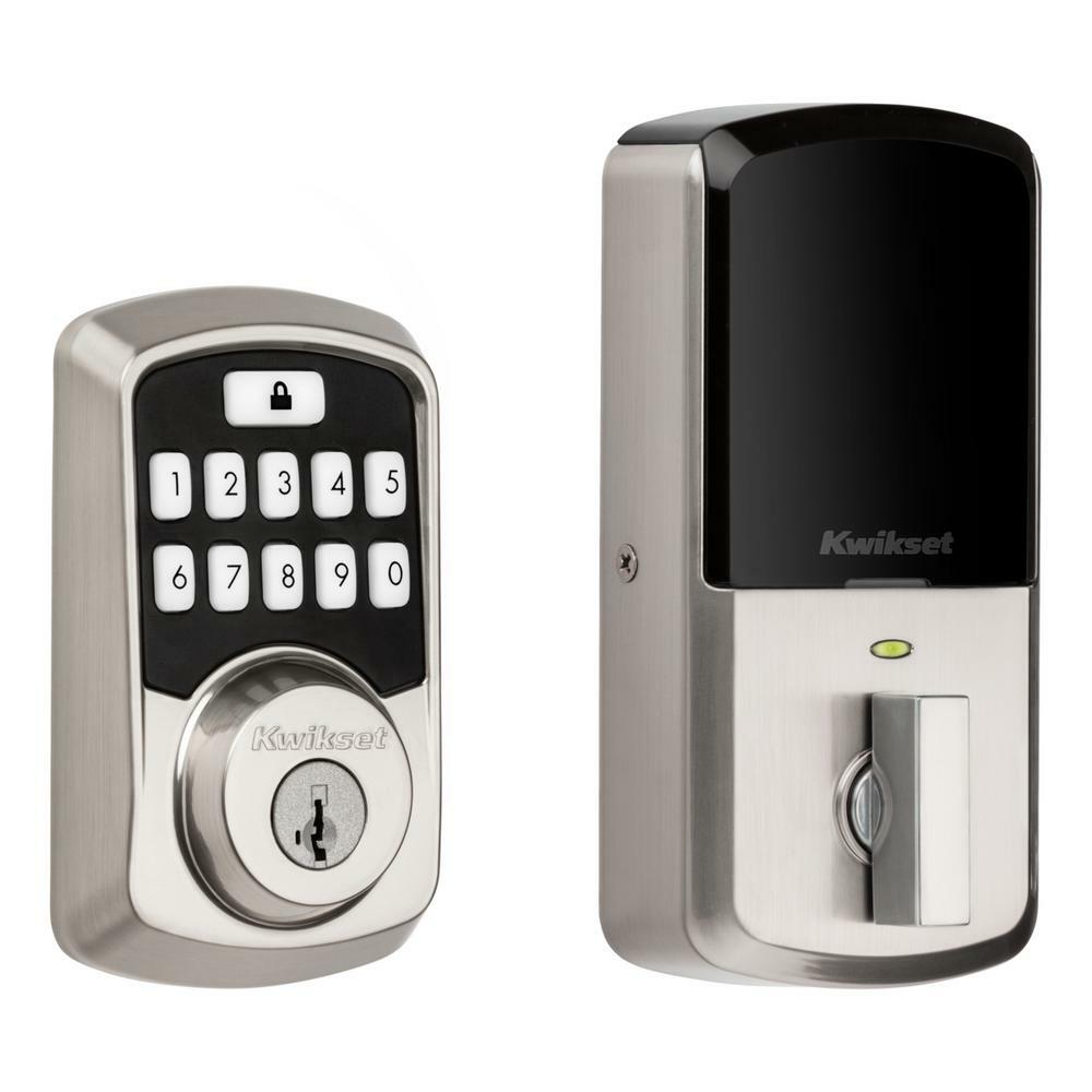 Kwikset Smart Deadbolt with Bluetooth Keypad for Modern Keyless Entry-image