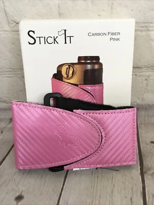StickIt Magnetic Range Finder Straps STRONG MAGNETS universal fit - CARBON PINK