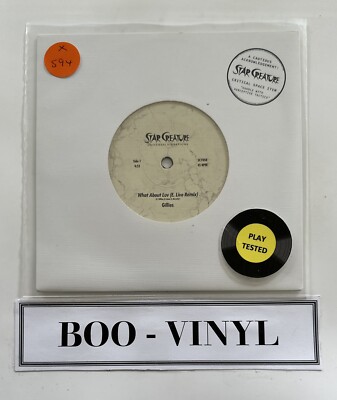 Gillies - What About Luv (E. Live Remix) Funk Soul Boogie 7  Vinyl Record NM