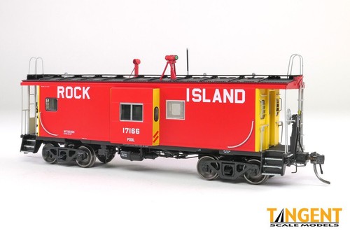 Tangent Scale Models Rock Island ICC Bay Window Caboose 60410 Delivery 1967