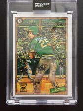 2020 - TOPPS PROJECT 2020.   #97 MARK MCGWIRE  by Andrew Thiele
