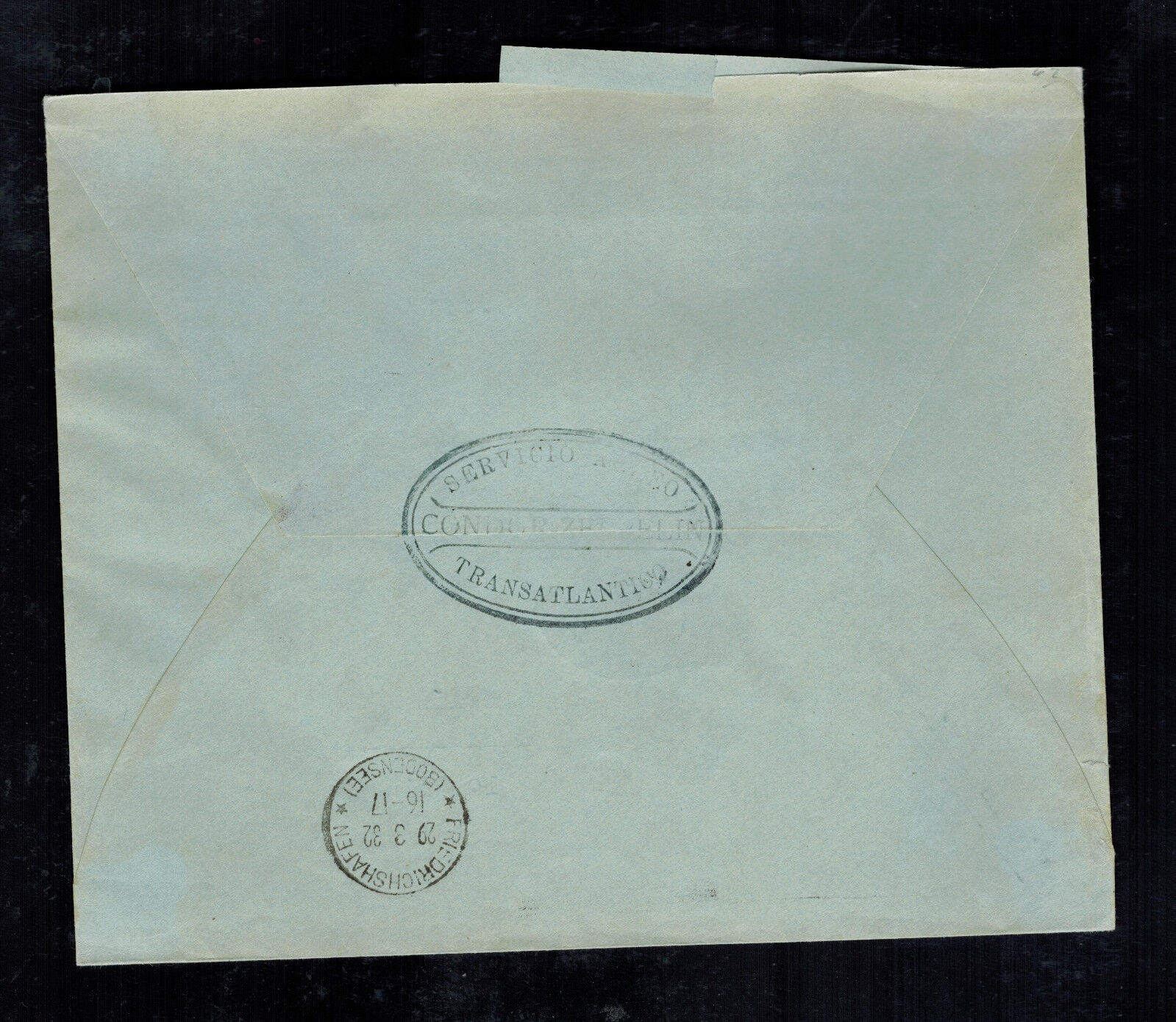 1932 Paraguay Graf Zeppelin Cover to Berlin Germany LZ 127 Private Cachet Goedkope nieuwste baan
