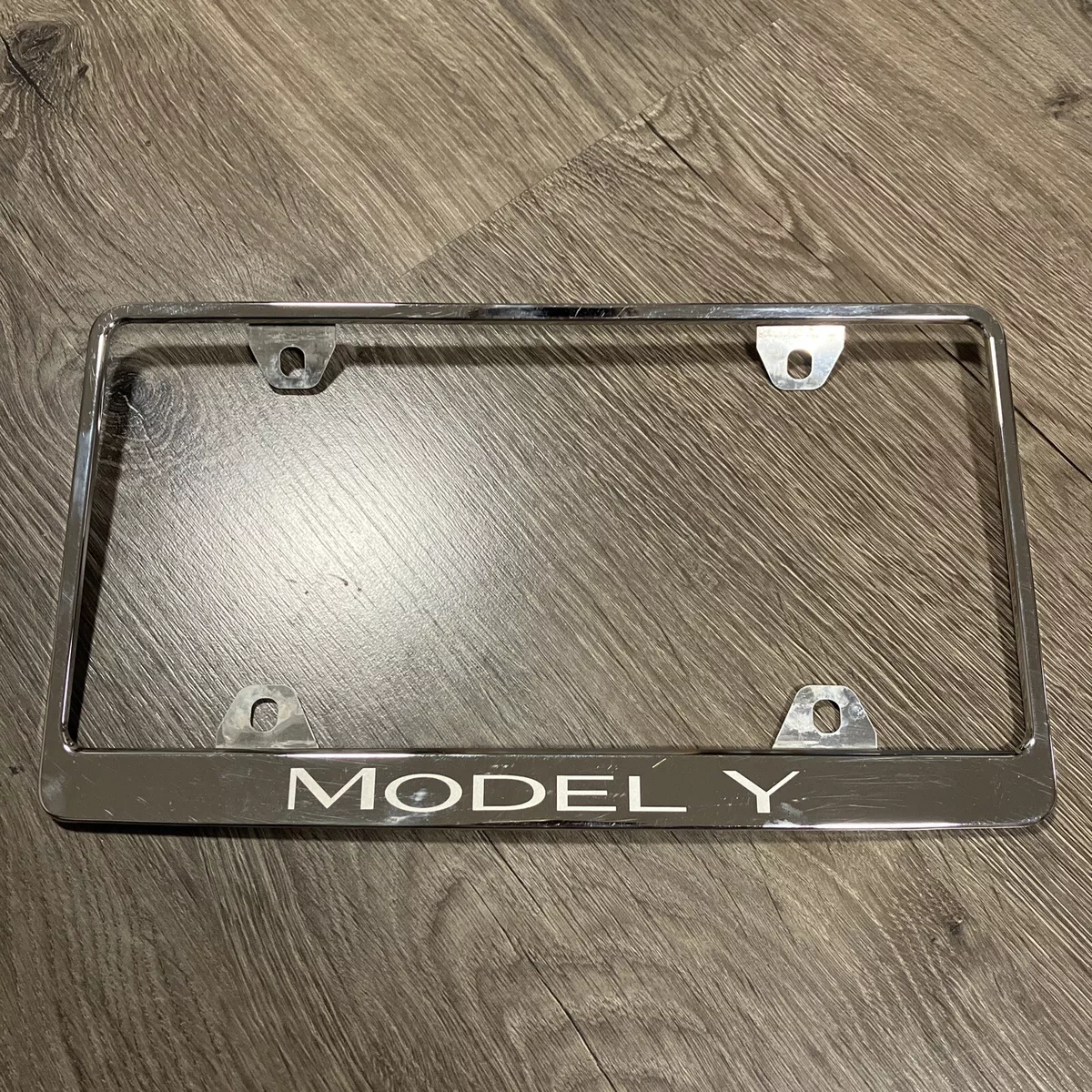 Tesla model 3 rear 2024 license plate frame