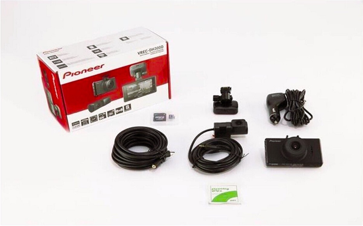 Buy Pioneer VREC-DH300D HD Dash Camera 3” Screen Front & Rear Dual