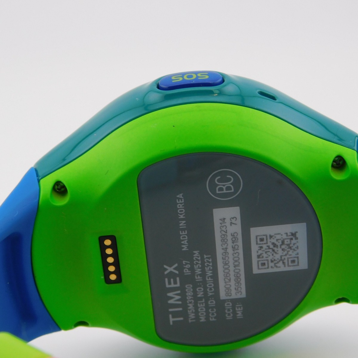 Timex FamilyConnect Kids Multicolored Digital Smart Watch