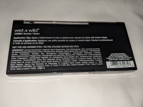 Wet n Wild Paint Eyeshadow Palette Limited Edition Neutrals & Multistick Pearl - Picture 8 of 10