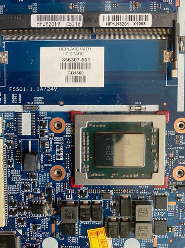 For HP ENVY X360 15-AR w/ FX-9800 CPU motherboard 15255-2N 856307-601 856307-001 - 第 3/4 張圖片