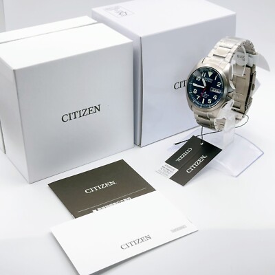 CITIZEN　エコドライブ　AT-6080-53L Citizen AT6080-53L Promaster Land Ecodrive AT608053L Titanium
