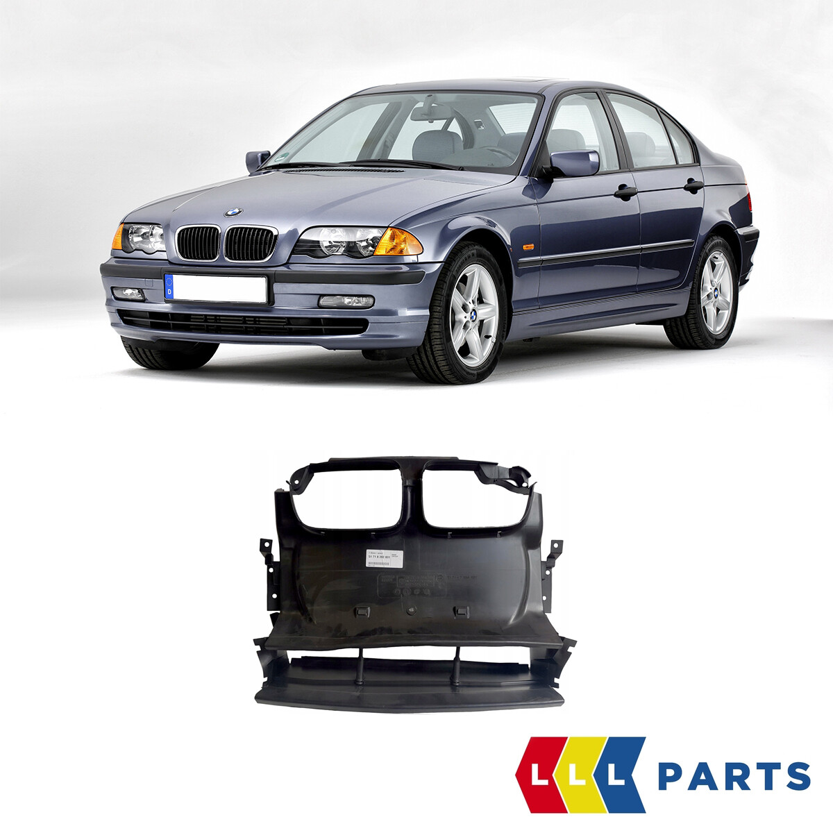 NEW GENUINE BMW 3 SERIES E46 FRONT CENTER AIR DUCT PANEL