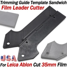 For Leica ABLON 35mm Film Cutter Leader / Trimming Guide Template Sandwich Tool