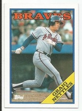 GRAIG NETTLES 1988 TOPPS CARD NEAR MINT+ CONDITION