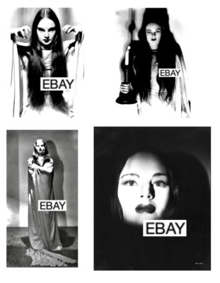 MARK OF THE VAMPIRE HORROR MOVIE PHOTO LOT#2 1935 (4) CAROLL BORLAND T BROWNING